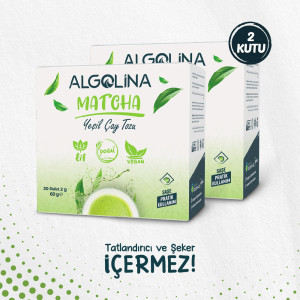 Matcha Çayı 30'lu Saşe (60 GR) - Katkısız Maça Tozu (2 Kutu)